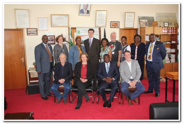 leaders from all universities during a courtesy call at the vc office
